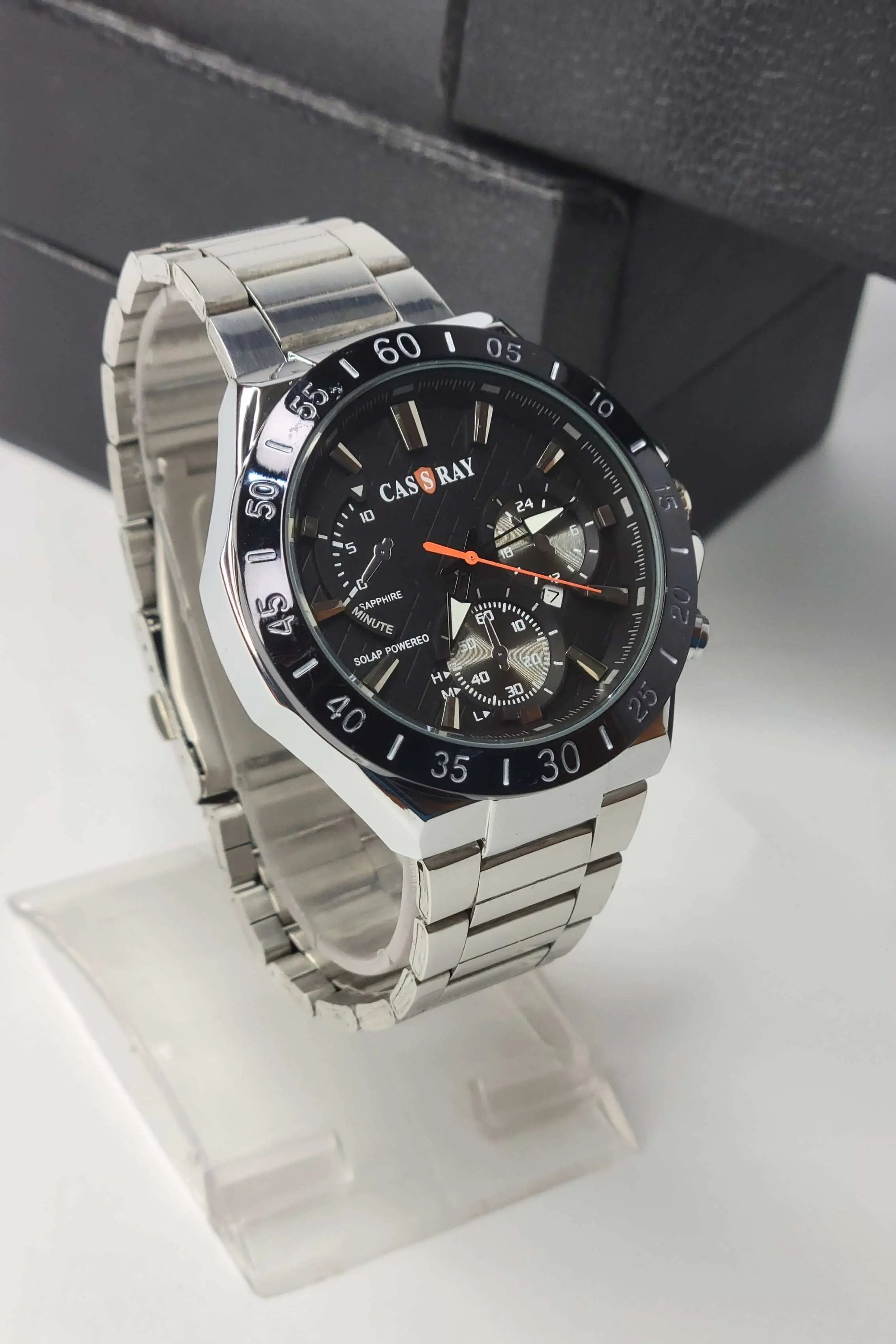 Cassray Stainless Steel Black Front