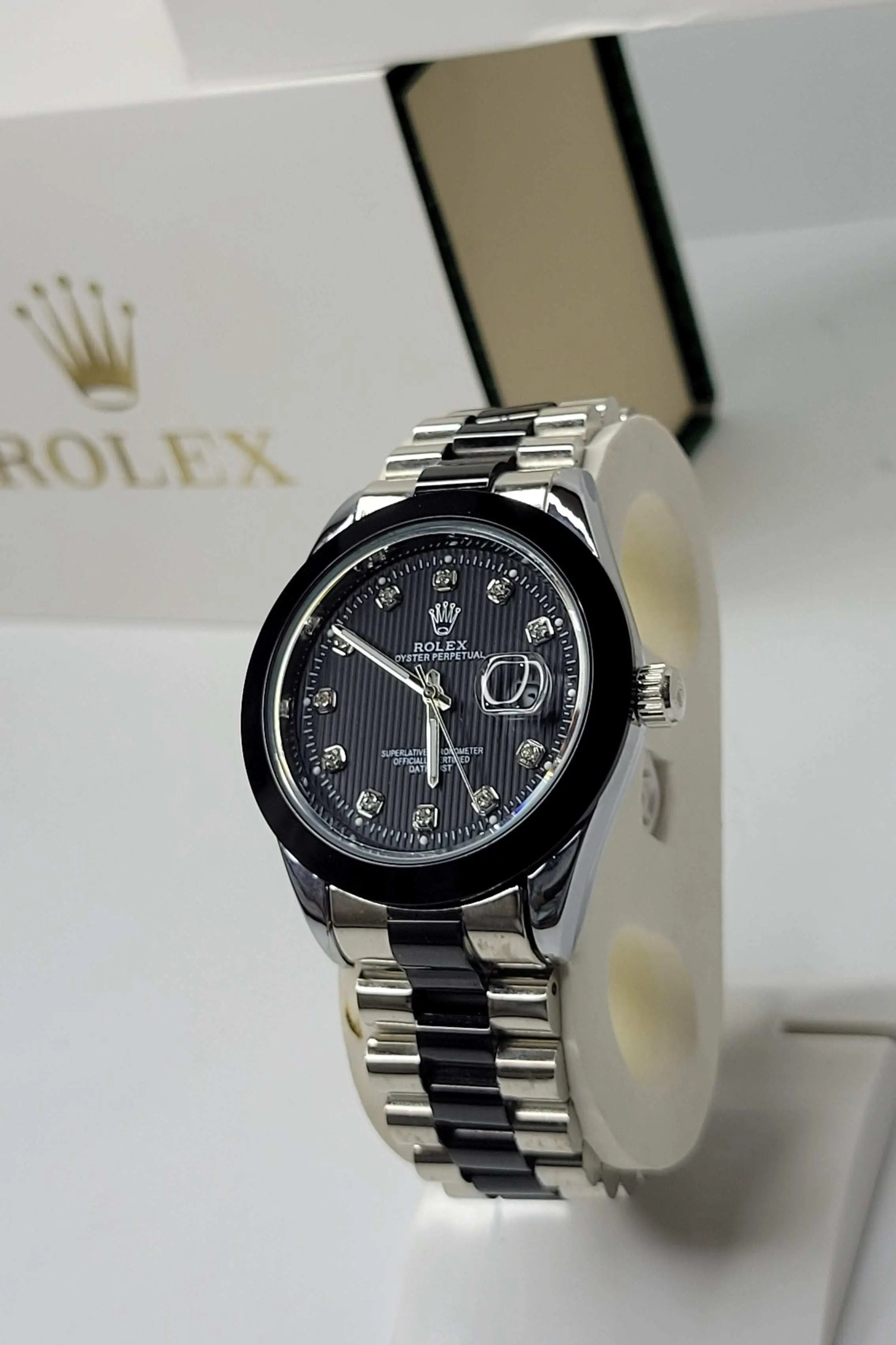 Rlx DateJust Black 