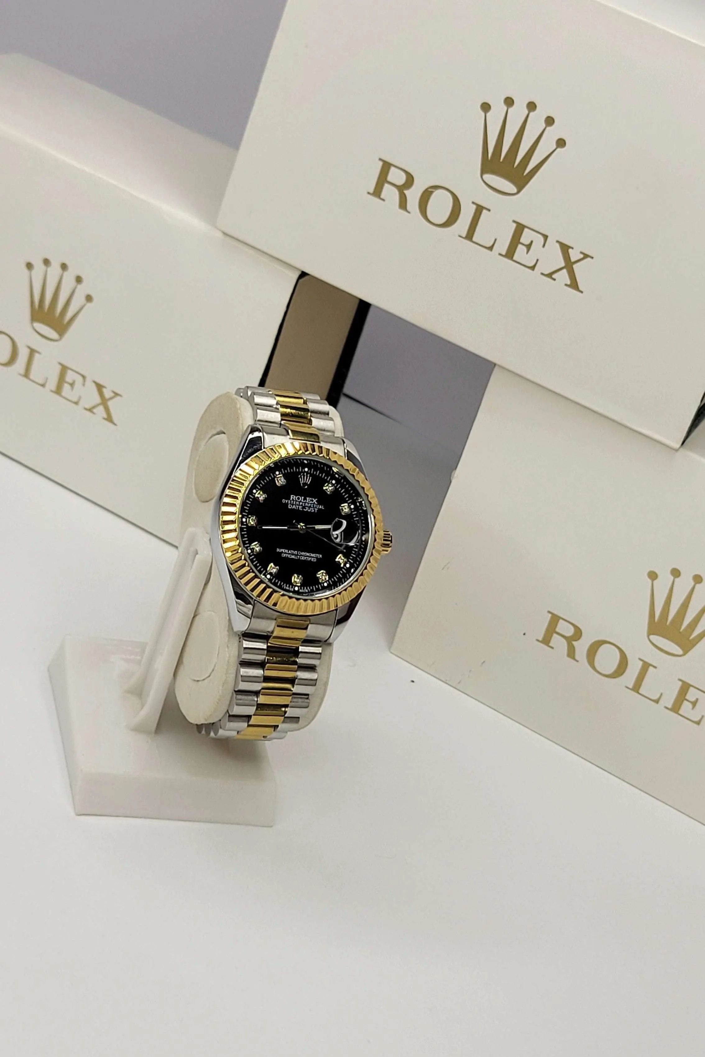 Rlx DateJust Black Side