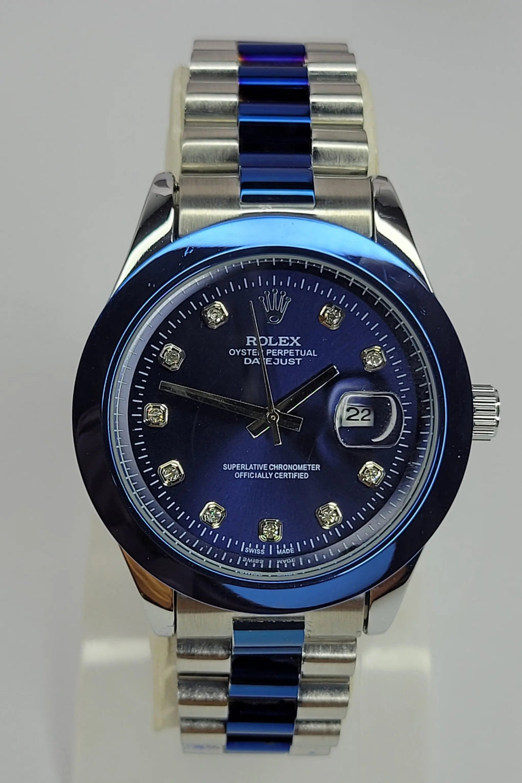 Rlx DateJust - Blue Front
