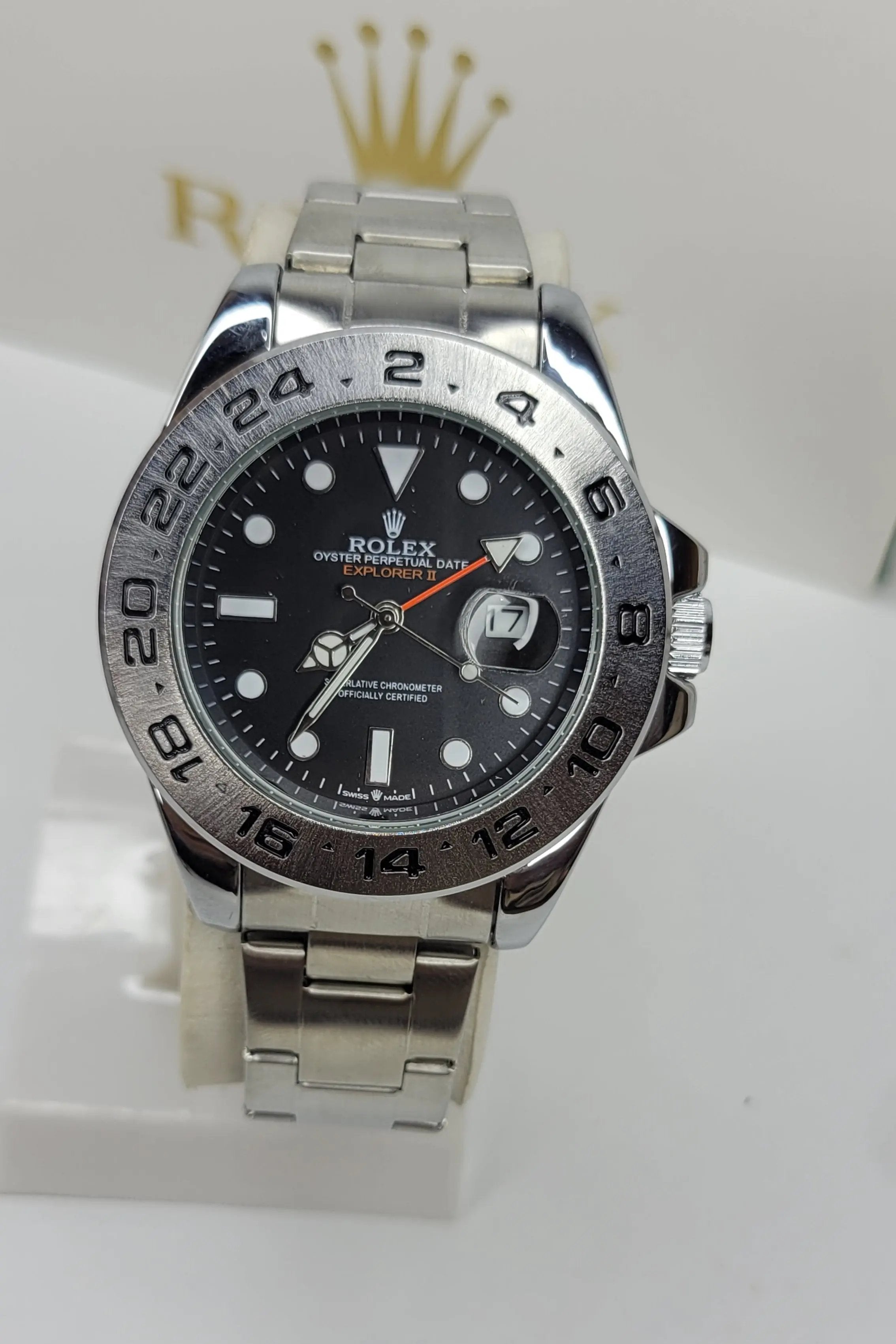 Rlx GMT Master- Silver Jubliee Black