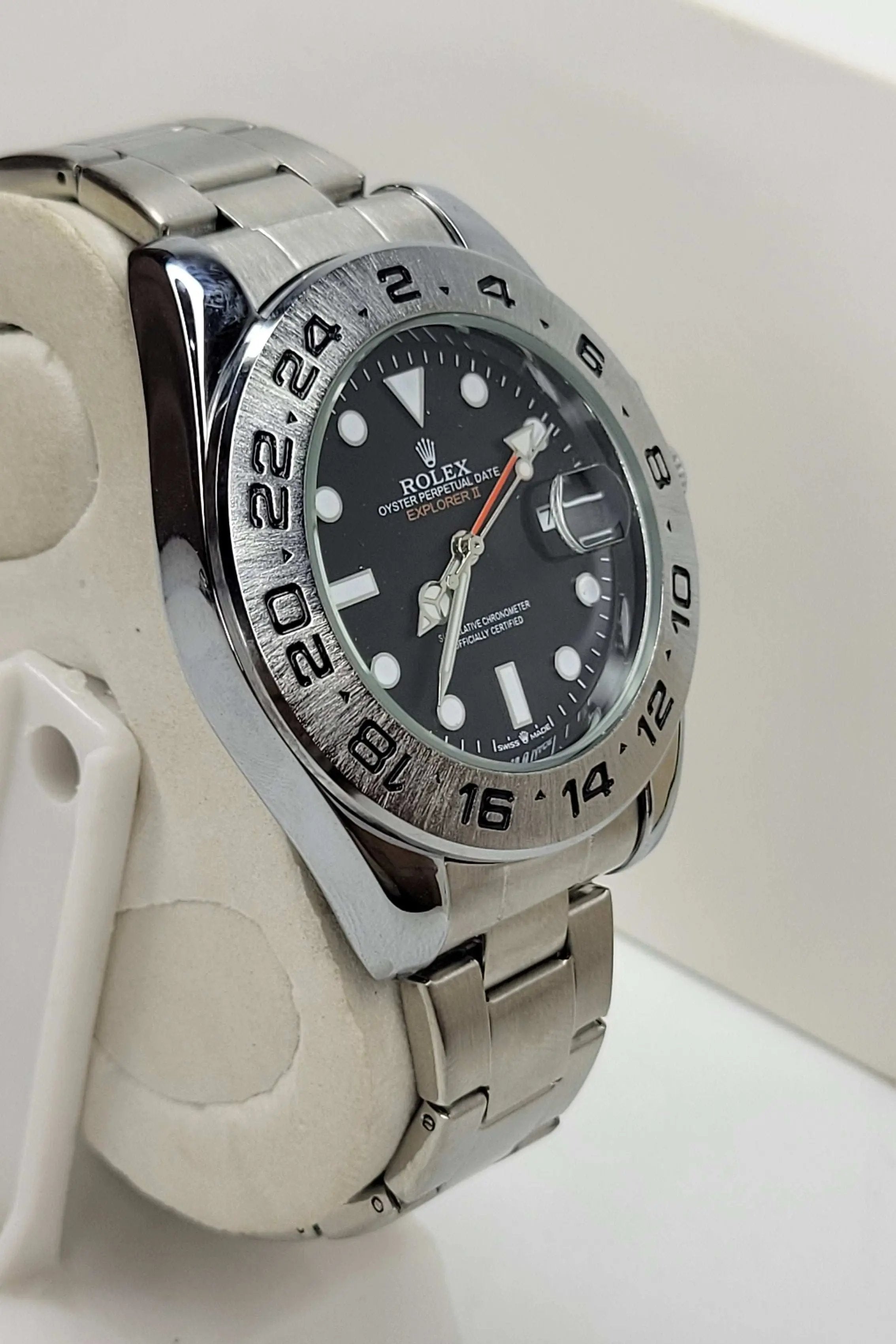 Rlx GMT Master - Silver Jubilee Black